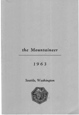 The Mountaineer 1962 cover